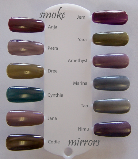 Zoya Smoke Mirrors Nail Polish Collection Nail Lacquer